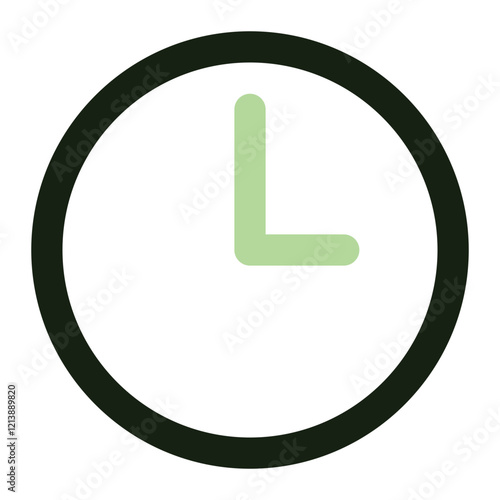 clock icon for illustration