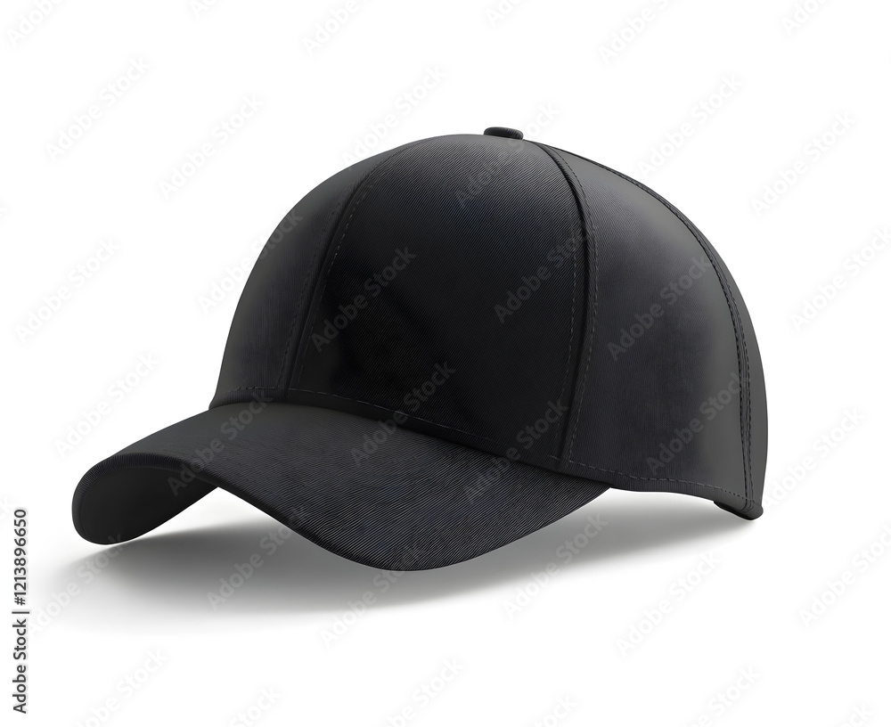 Classic Plain Black Cap for Casual Style Classic Plain Black Cap for Casual Style