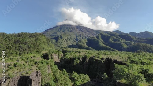 Merapi Volcano Central Java Indonesia