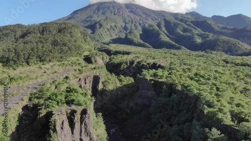 Merapi Volcano Central Java Indonesia