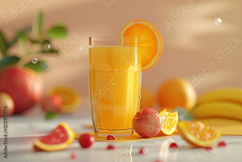 Premium Quality Picture of Juice Recipe with Ingredints photo