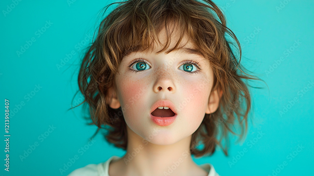 Niño asombrado Niño asombrado