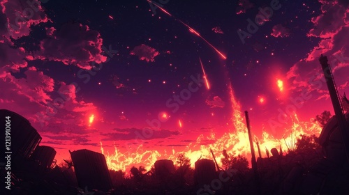 anime theme of galaxy for wallpaper