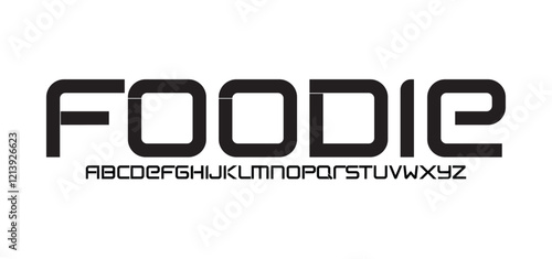 modern minimalist elegant alphabet. futuristic upper case sans serif font. vector design
