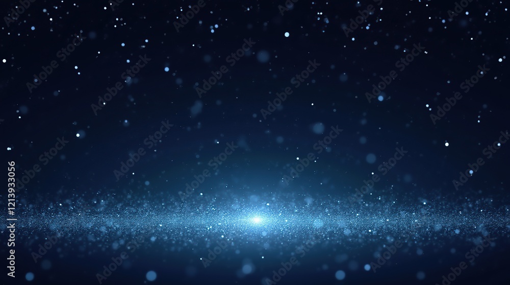 Fototapeta premium Starry sky background. Sparkles, glowing stars/