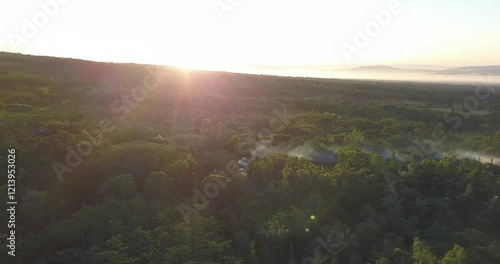 Merapi Volcano Central Java Indonesia