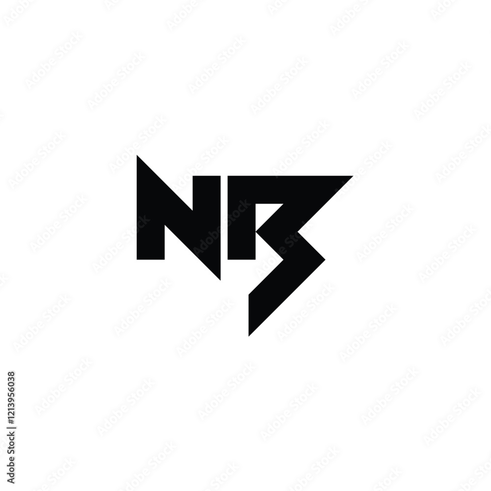 NB monogram logo design letter text name symbol monochrome logotype alphabet character simple logo NB monogram logo design letter text name symbol monochrome logotype alphabet character simple logo