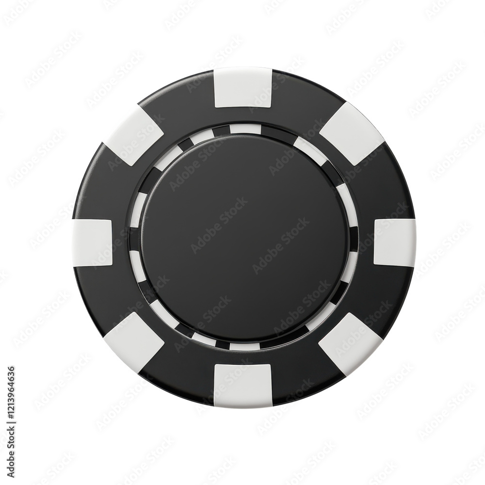 Blank Round Chip Mockup on transparent background. Blank Round Chip Mockup on transparent background.