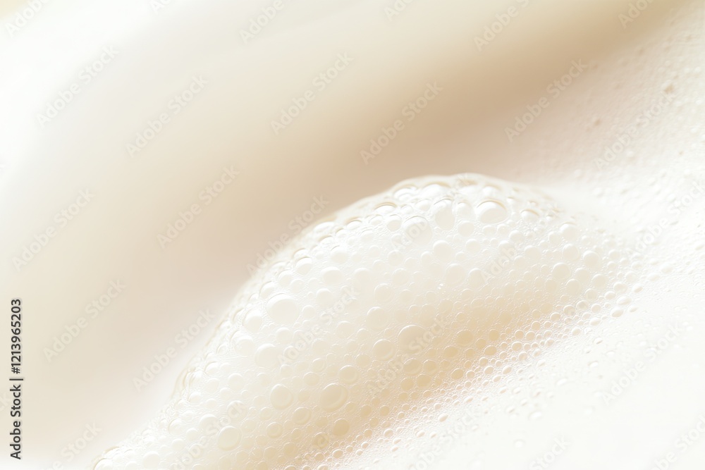 Fototapeta premium Soft, creamy texture with gentle waves and subtle sheen, creatin