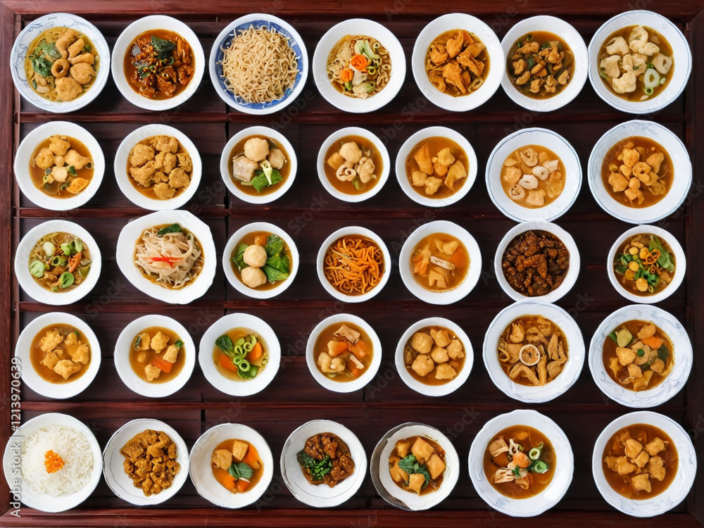 set of icons of food set of icons of food