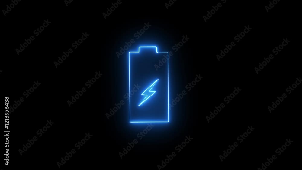 Abstract neon battery charging icon green color animation black background 4k video. neon line mobile battery charging icon animation concept. Abstract neon battery charging icon green color animation black background 4k video. neon line mobile battery charging icon animation concept.