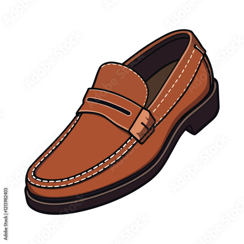 Pair of women's fashion ugly sneakers with big clunky sole. Side view of modern and trendy sports footwear. Colored flat vector illustration of stylish footgear isolated on white background
