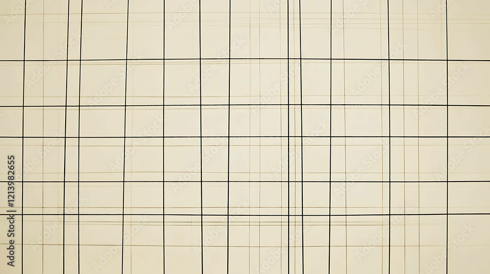 Thin black lines forming a minimalist grid on a beige background Thin black lines forming a minimalist grid on a beige background