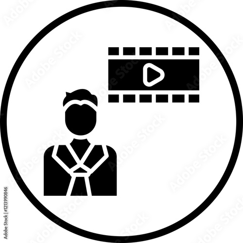 Film Director icon style
