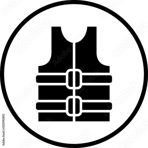 Life Vest icon style