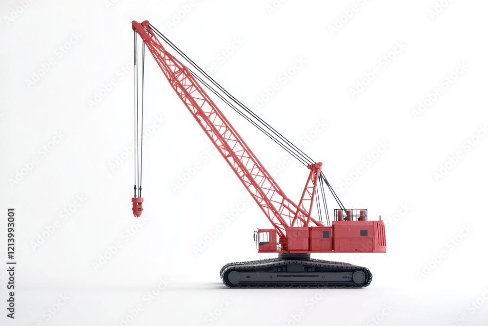 Crawler Crane isolated on white background. Crane icon. Heavy Machinery isolated on white. Construction Crane. Crawler Crane Design Element. Crane Vehicle Isolated for Designers. Crawler Crane isolated on white background. Crane icon. Heavy Machinery isolated on white. Construction Crane. Crawler Crane Design Element. Crane Vehicle Isolated for Designers.