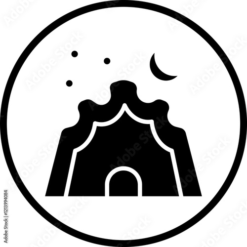 Cave icon style