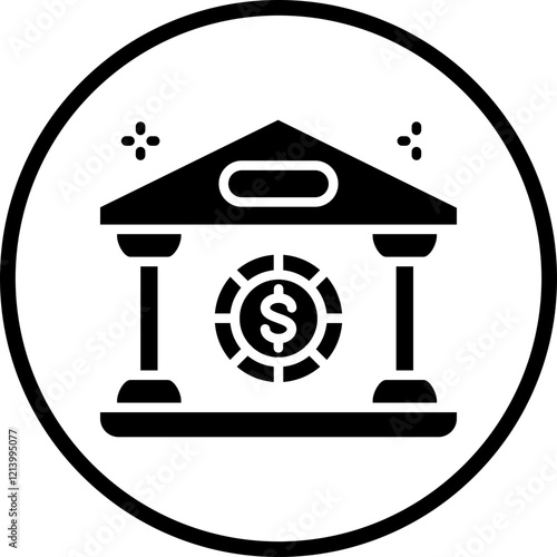 Bank icon style