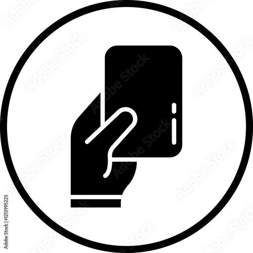 Red Card icon style