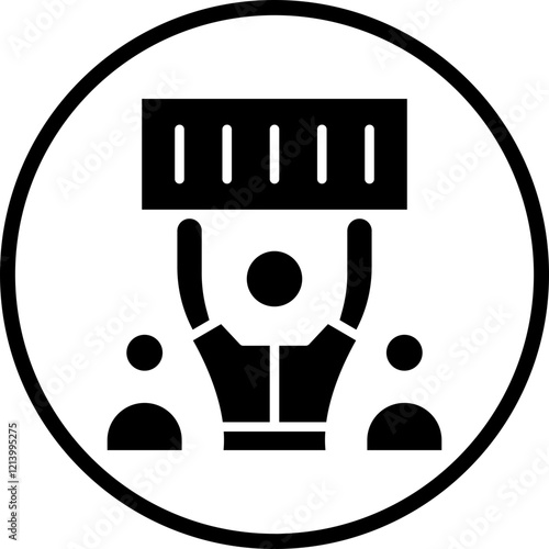 Supporter icon style
