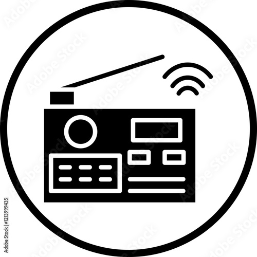 Radio icon style