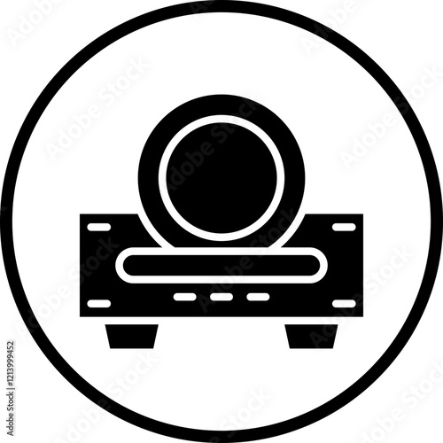 CD Player icon style