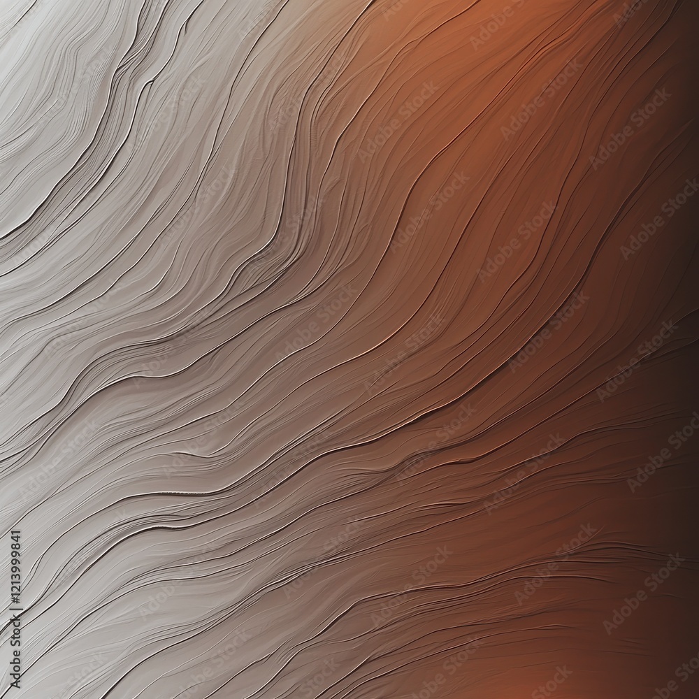 Fototapeta premium Natural portrait of tree trunk textures in warm mocha and chocolate tones detailed close-up earthy environment