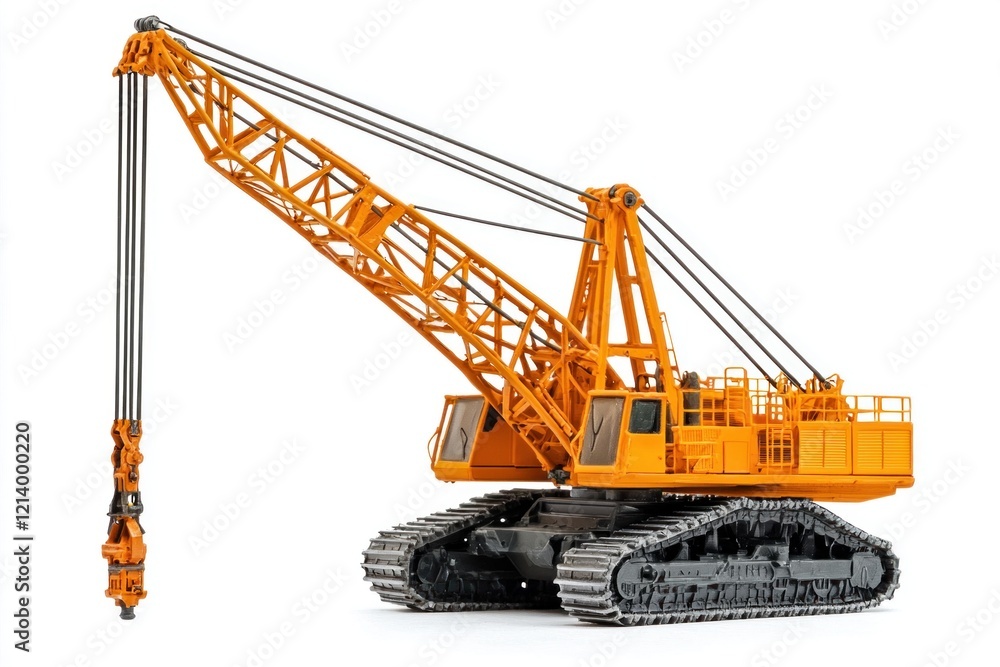 Crawler Crane isolated on white background. Crane icon. Heavy Machinery isolated on white. Construction Crane. Crawler Crane Design Element. Crane Vehicle Isolated for Designers. Crawler Crane isolated on white background. Crane icon. Heavy Machinery isolated on white. Construction Crane. Crawler Crane Design Element. Crane Vehicle Isolated for Designers.