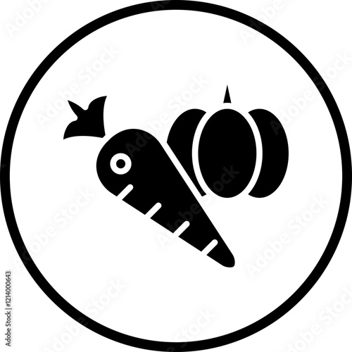 Vegetarian icon style