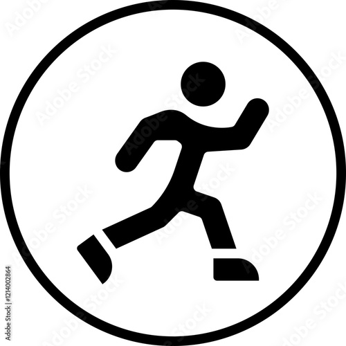 Rollerblading icon style