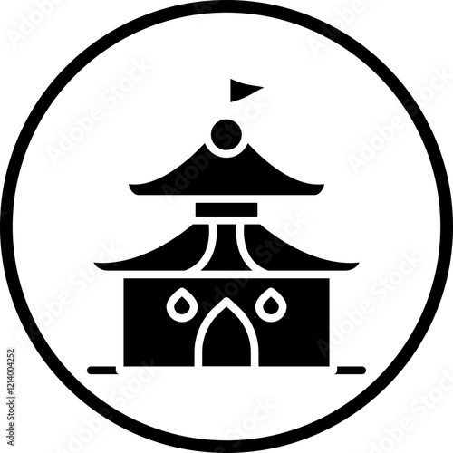 Temple icon style