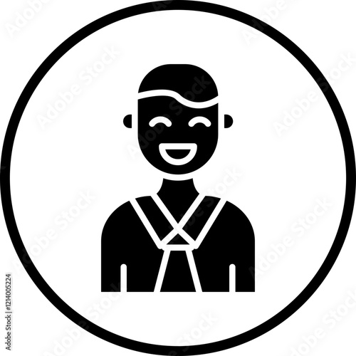 Man icon style
