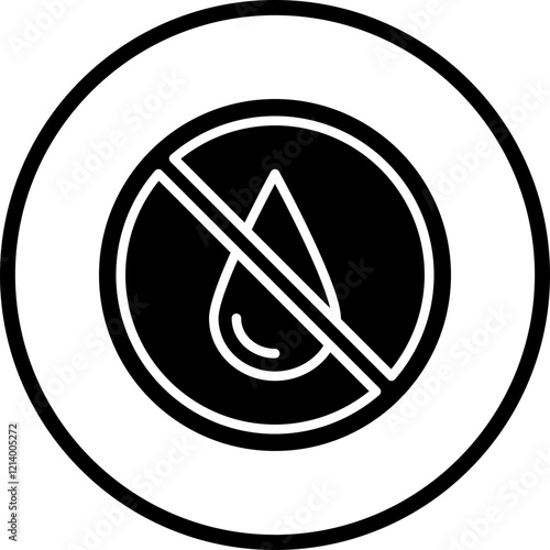 No Water icon style