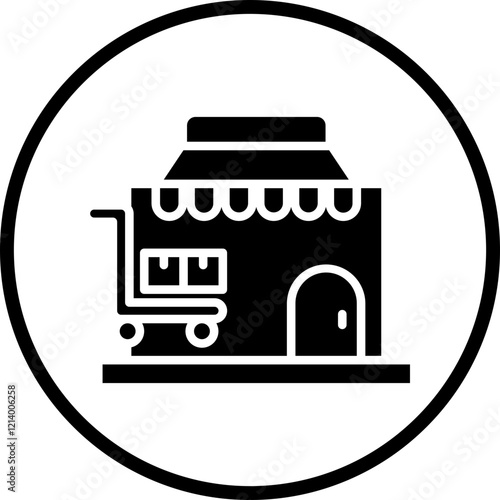 Retail icon style