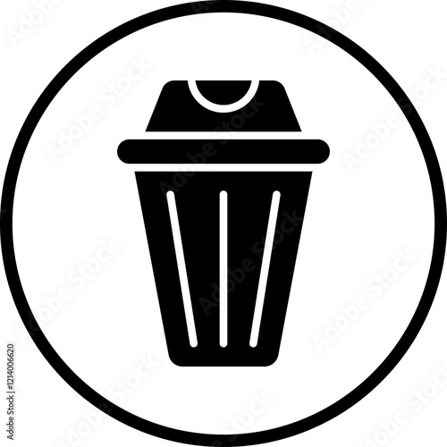 Dustbin icon style