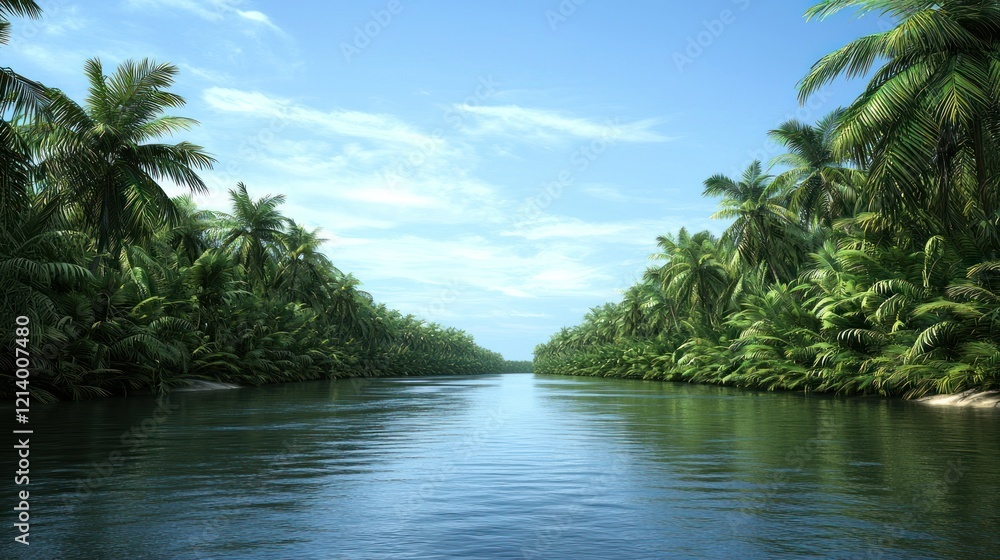 Tranquil Tropical River Tranquil Tropical River