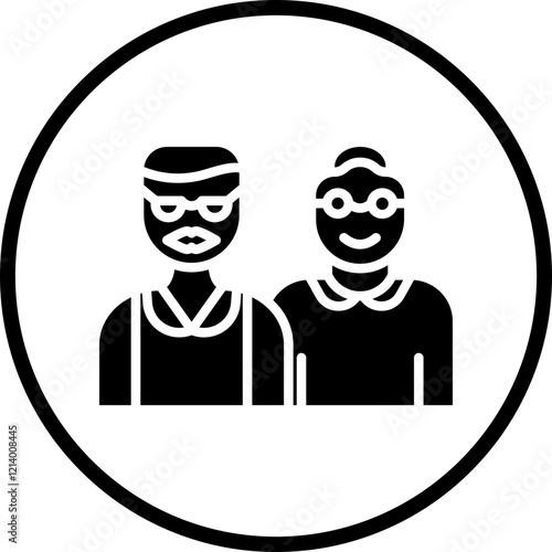Grandparents icon style