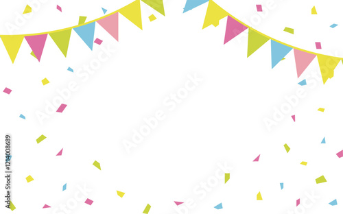 パーティーのベクターイラスト背景フレーム素材