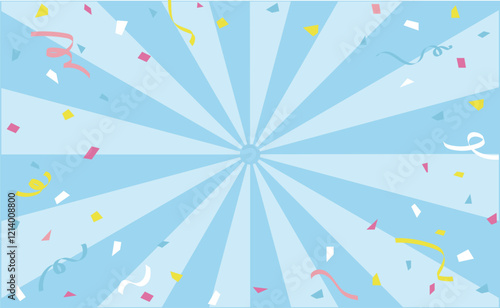 パーティーのかわいいベクターイラスト背景素材