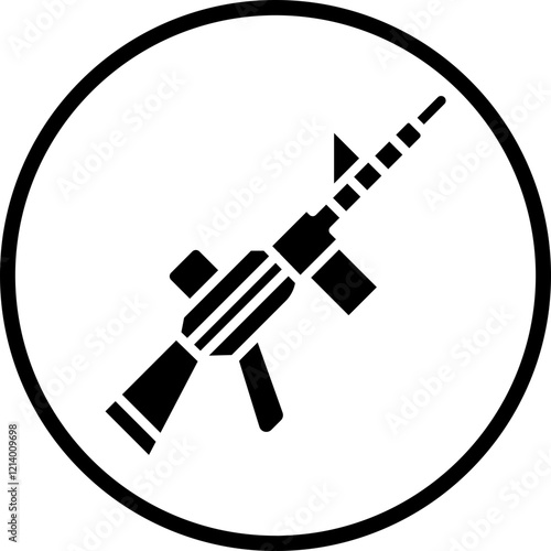 Gun icon style