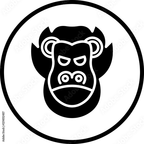 Orangutan icon style