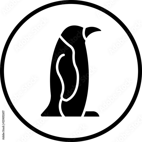 Penguin icon style