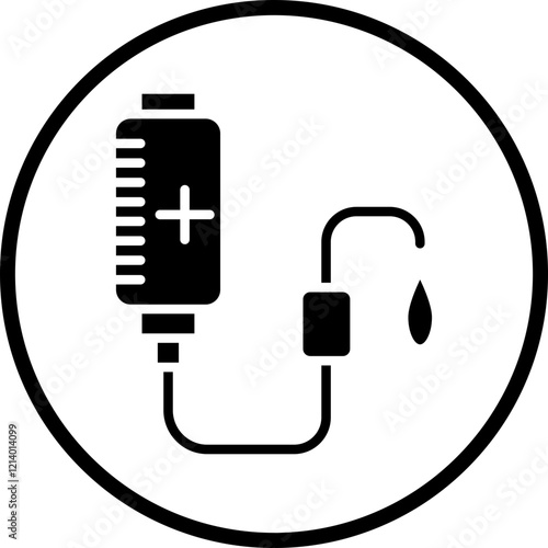 Blood Transfusion icon style