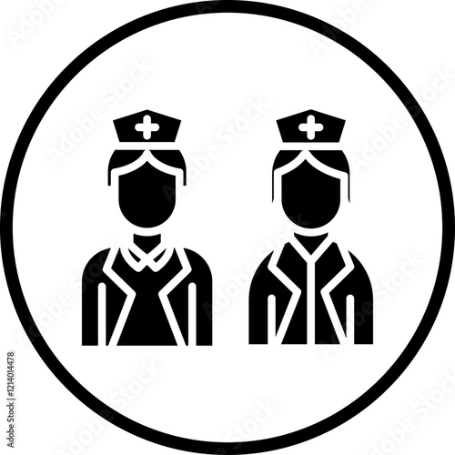 Nurse Practitioner icon style