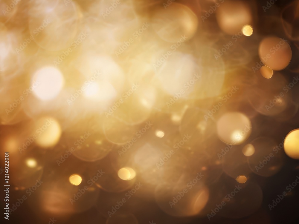 the AI Image Generator, Golden Bokeh Lights Abstract Background with Artistic the AI Image Generator, Golden Bokeh Lights Abstract Background with Artistic