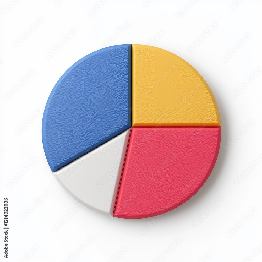 3D Pie chart infographics presentation. Colorful pie chart representing data analysis and business statistics. 3D Pie chart infographics presentation. Colorful pie chart representing data analysis and business statistics.