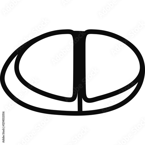 Cute outline doodle pill, capsule or tablet. Painkiller, medical drugs, vitamin, antibiotics for health care. Hand drawn medicaments and medicines isolated on white background.