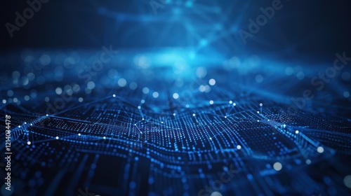 Abstract Digital Network Background