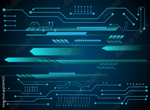 Blue tone digital background