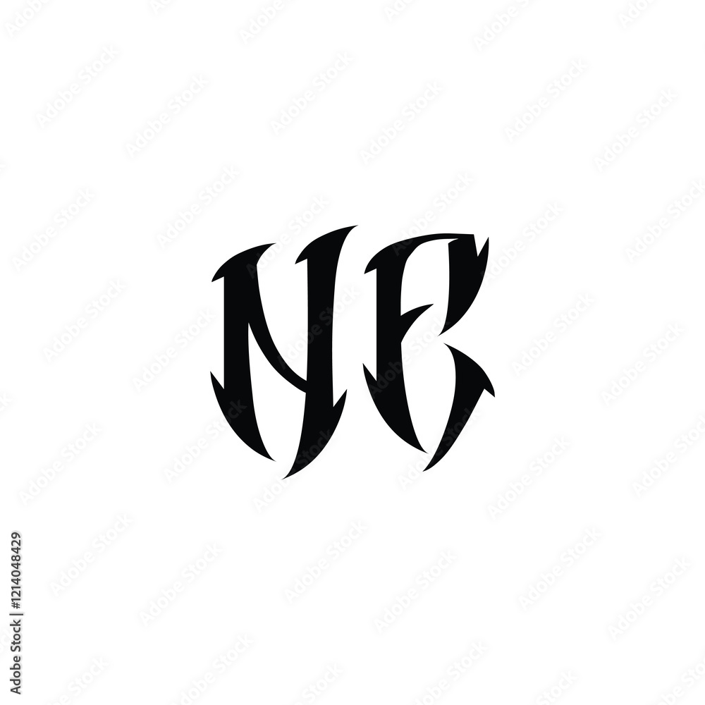 NE monogram logo design letter text name symbol monochrome logotype alphabet character simple logo NE monogram logo design letter text name symbol monochrome logotype alphabet character simple logo